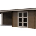 Tuinhuis Abies Platdak Chalux
