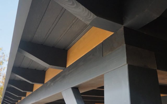 Ulmus Luxe detail Chalux tuinhuis